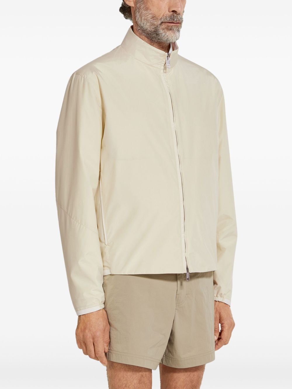 silk bomber jacket - 2