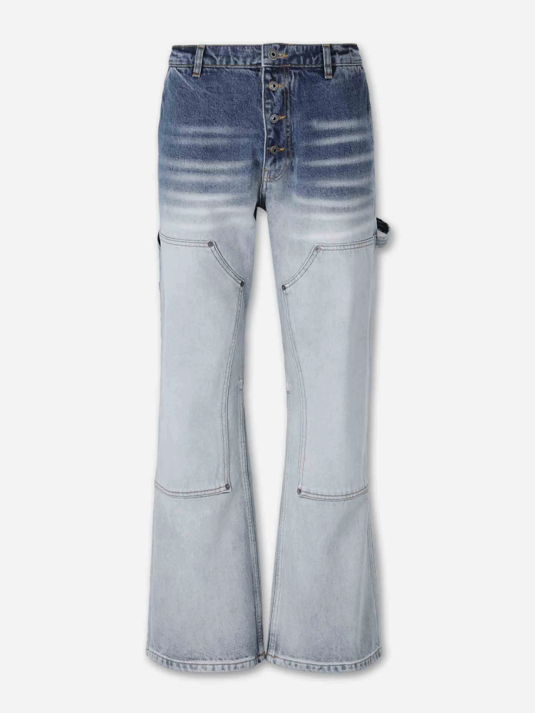 STRAIGHT JEANS WITH ARROWS - 1