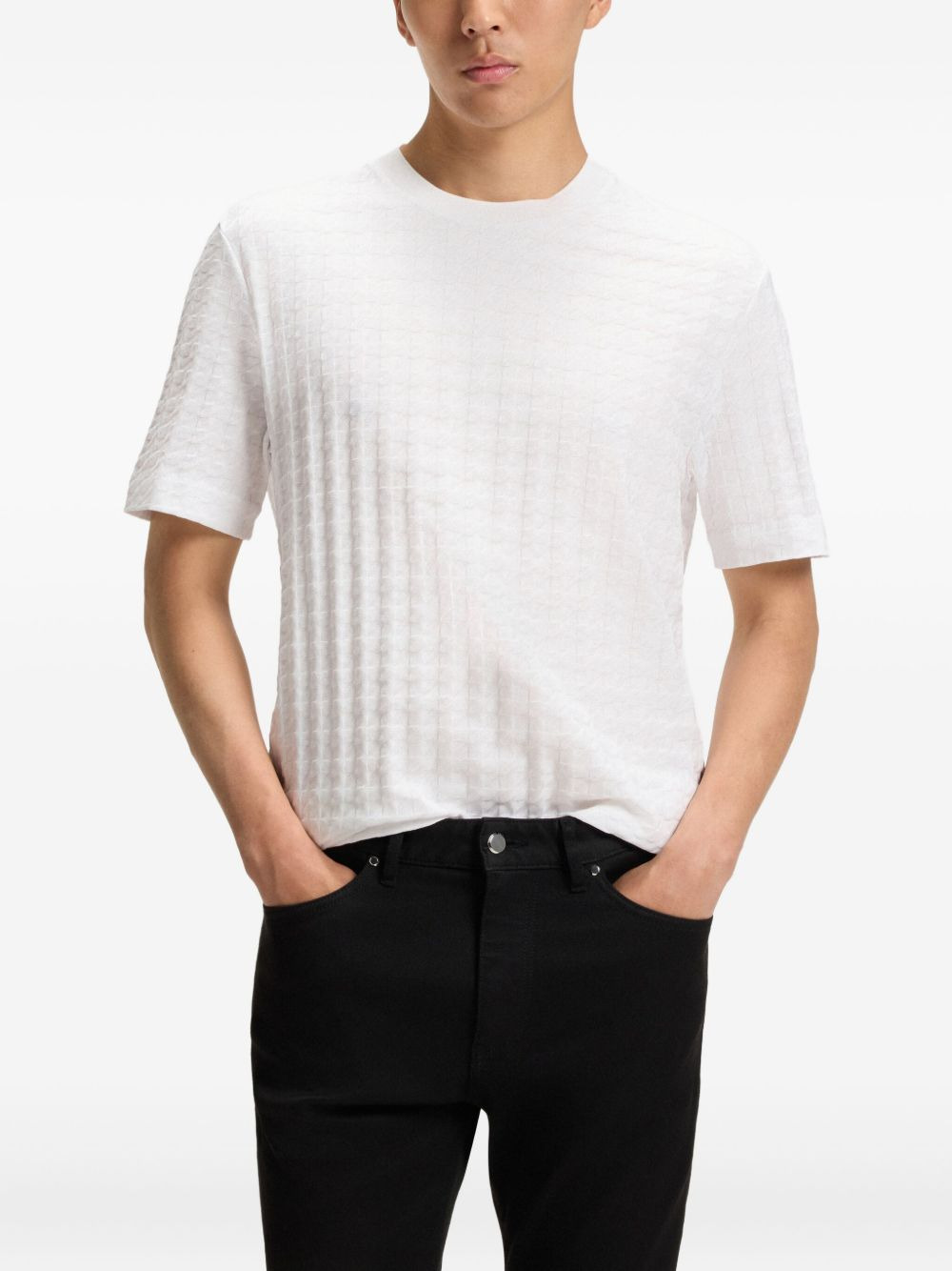 cotton T-shirt - 4