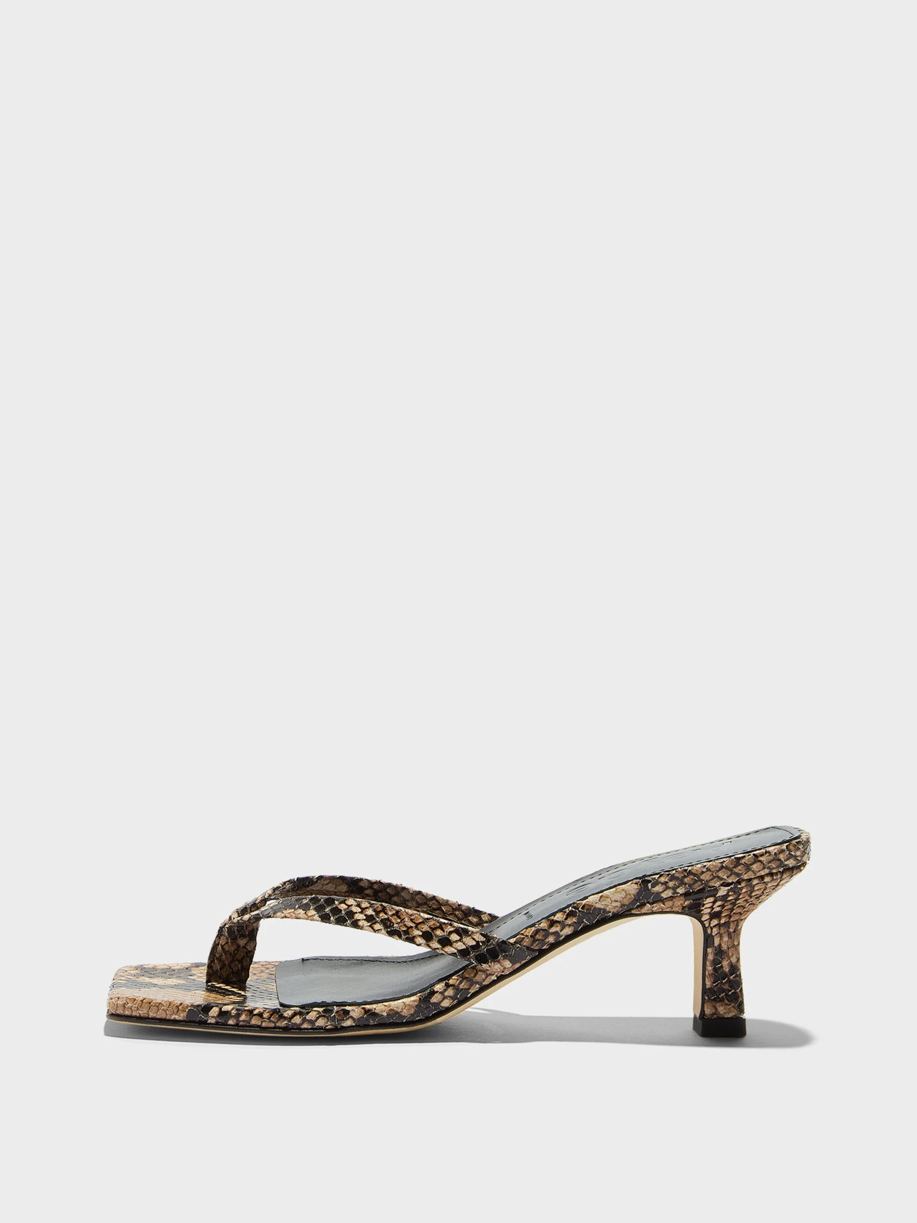 Wilma Square-Toe Sandals - 1