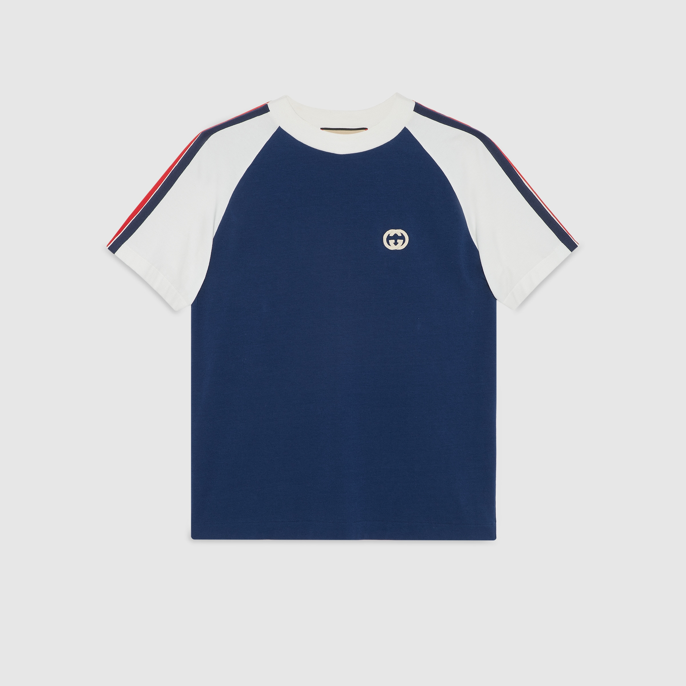 Cotton jersey T-shirt with patch - 1