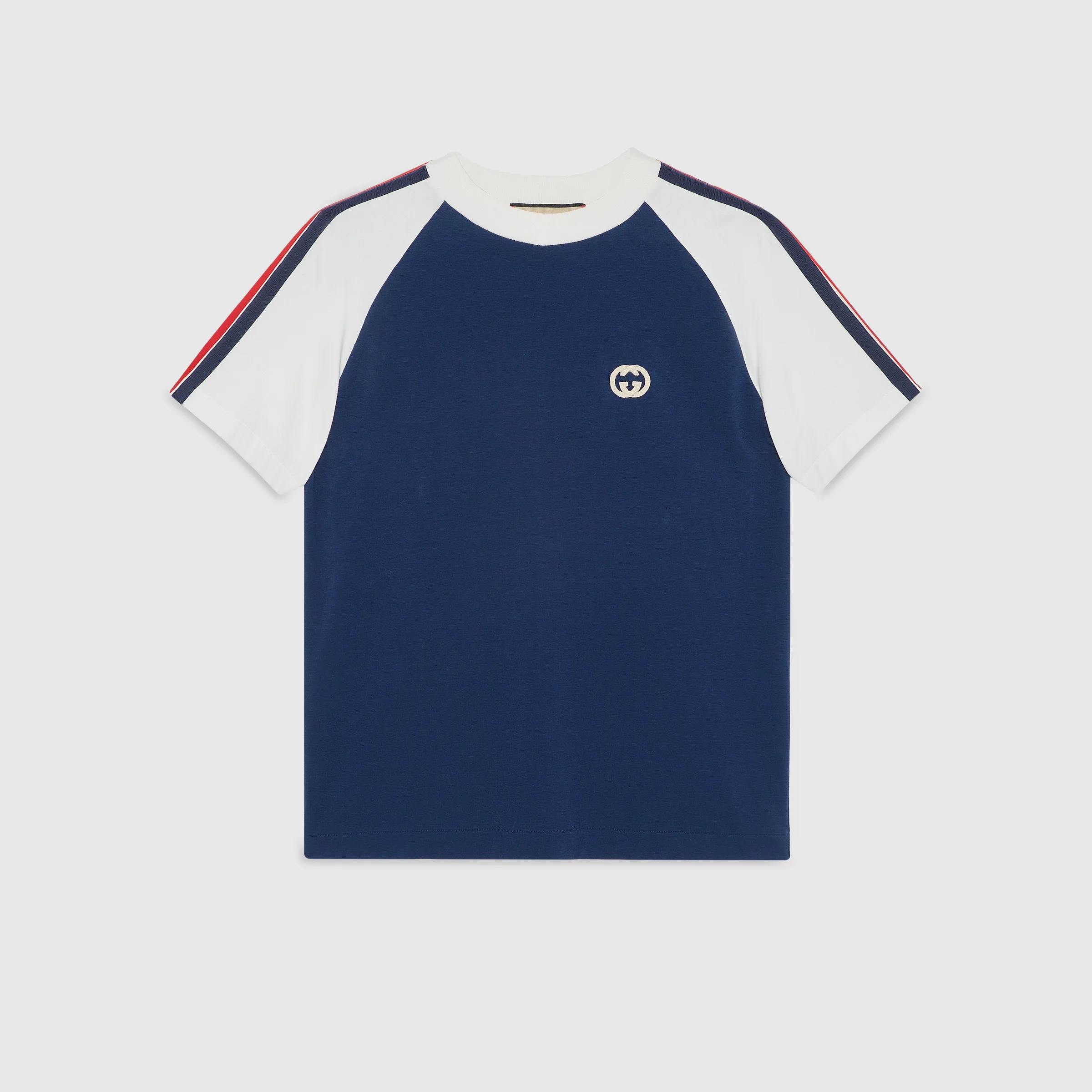 Cotton jersey T-shirt with patch - 1