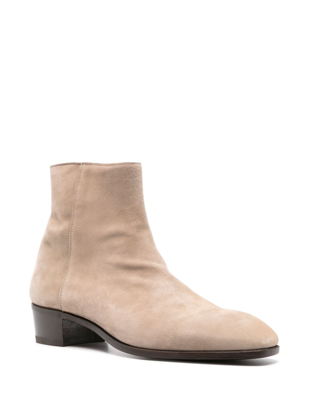 45mm suede ankle boots - 2