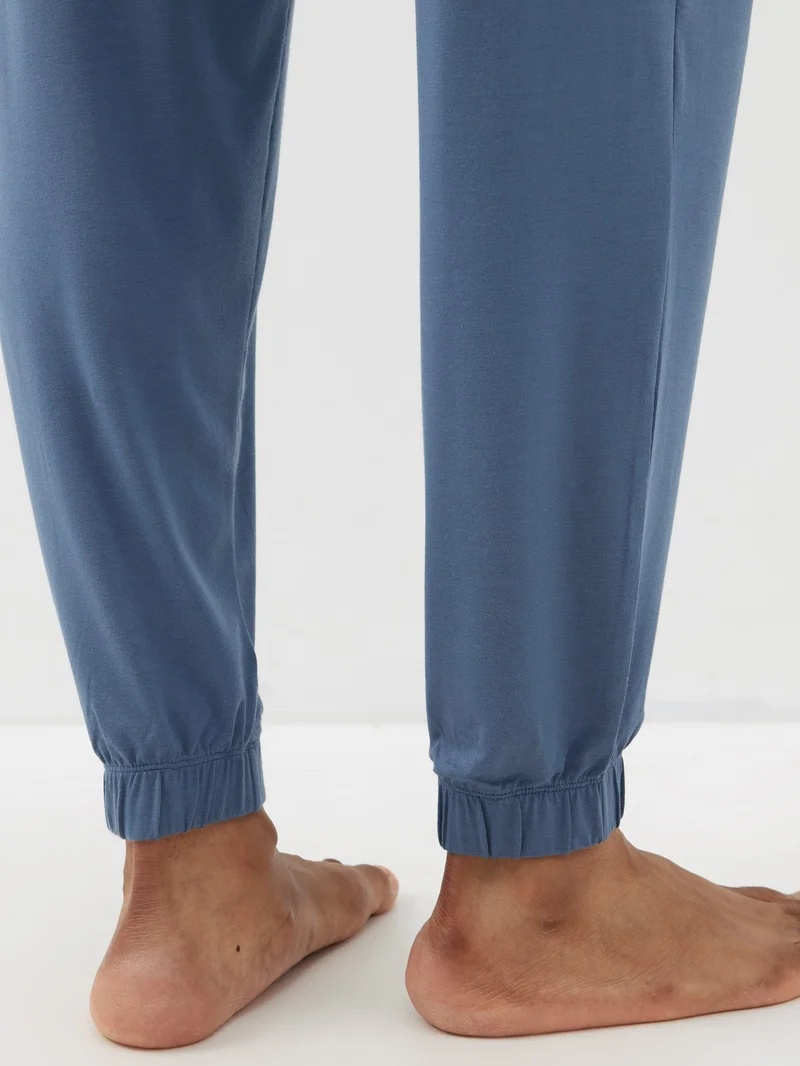 Artist Stripe-tip modal-blend pyjama trousers - 4