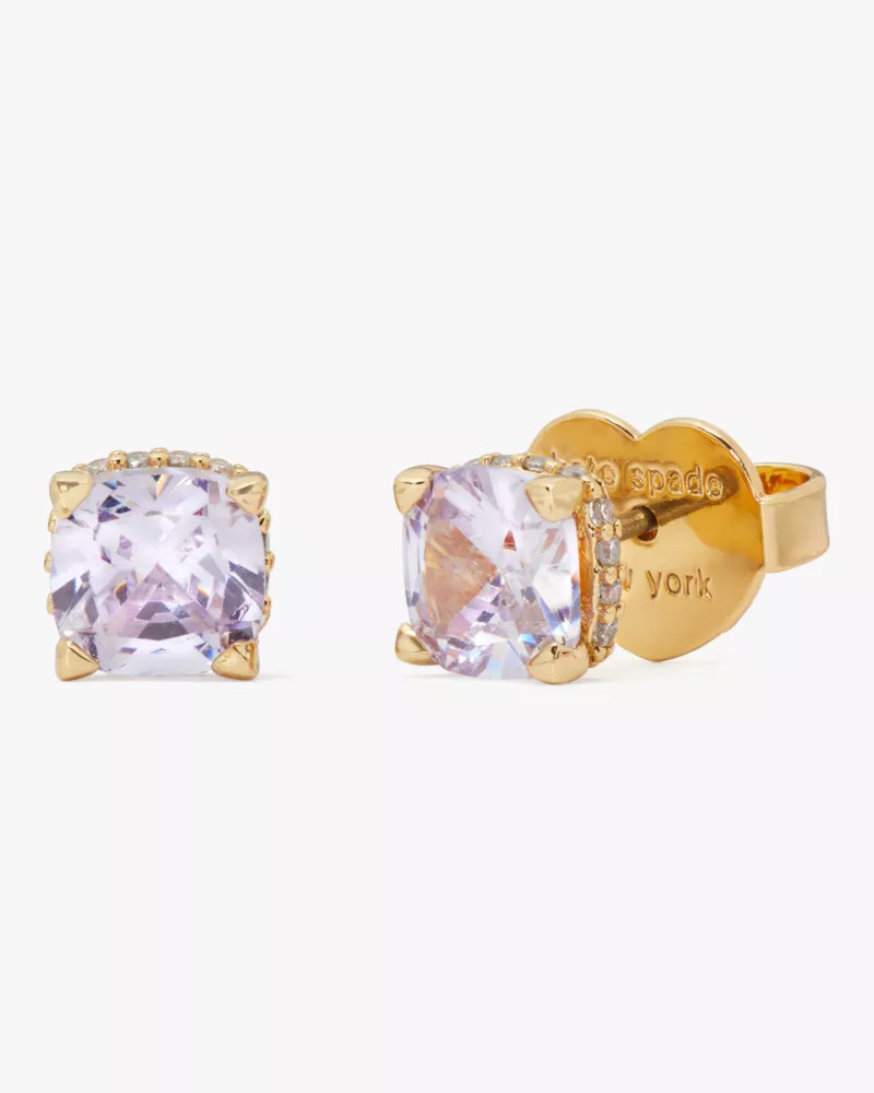 Little Luxuries 6mm Square Studs 1