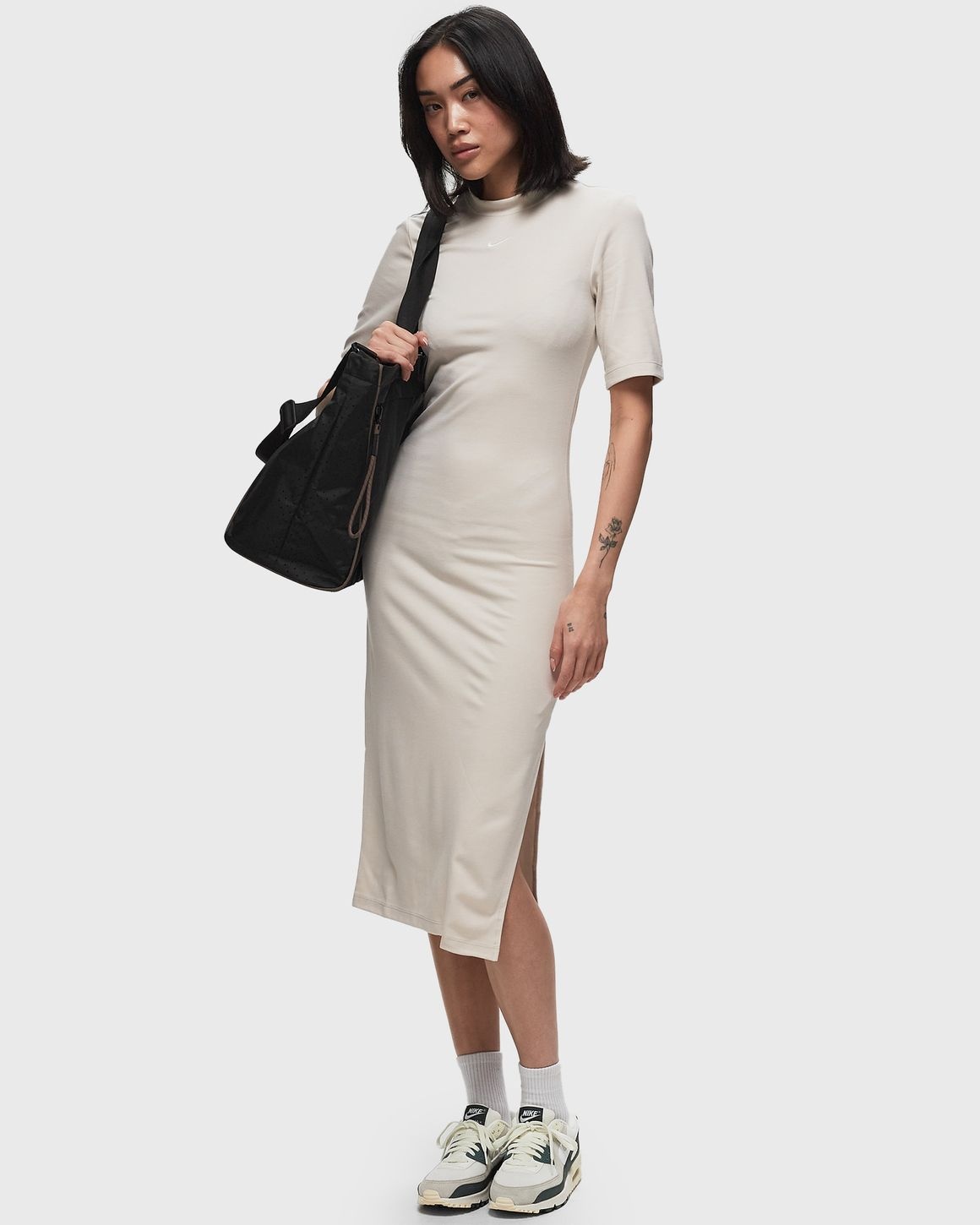 WMNS Nike Sportswear Essential Tight Midi Dress - 2