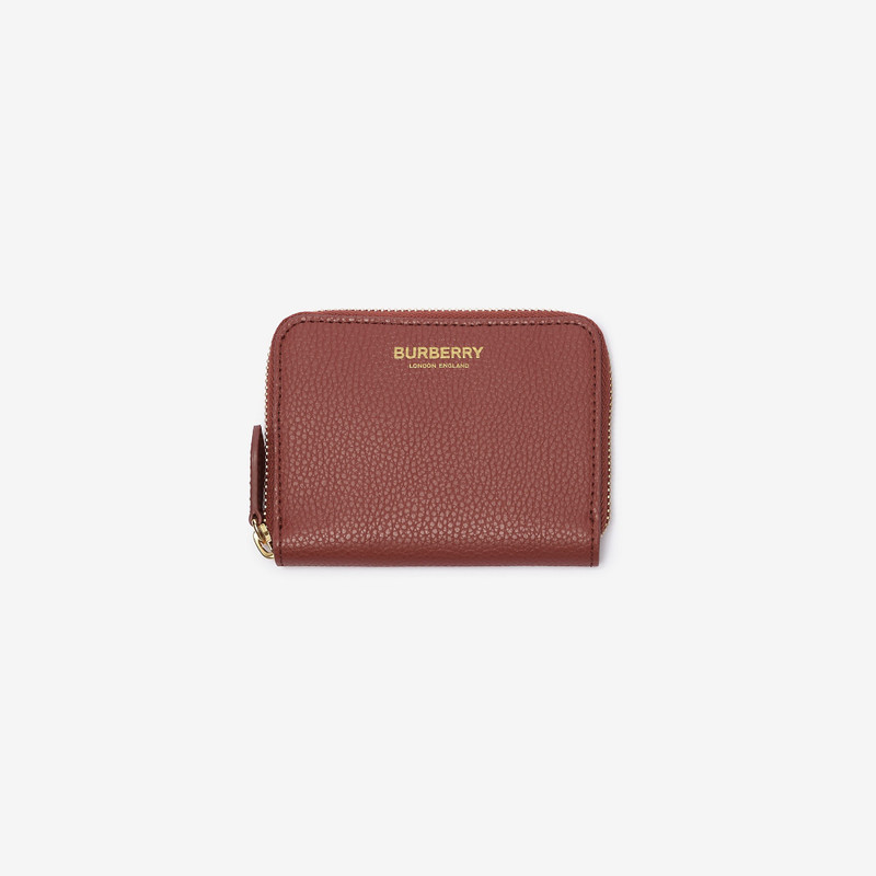 Small Leather Zip Wallet 1