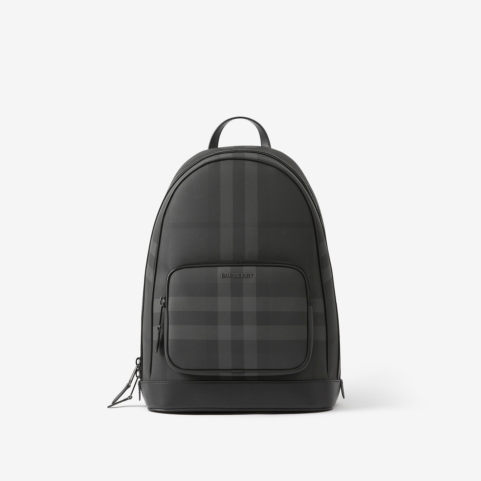 Charcoal Check Rocco Backpack - 1