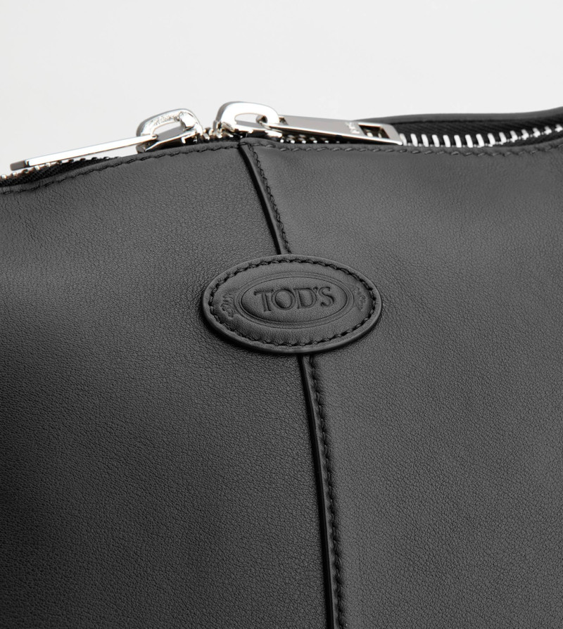 TOD'S DI BAG SWING IN LEATHER MEDIUM - BLACK 6