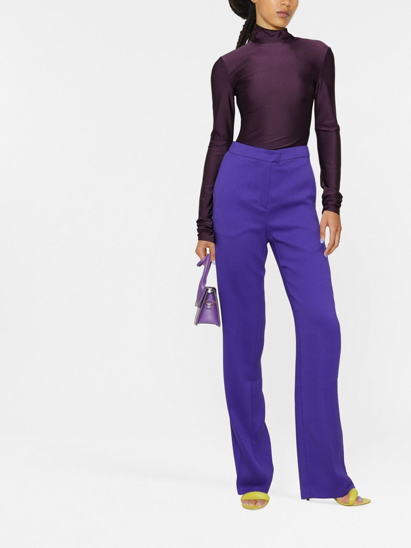 THE ANDAMANE straight-leg tailored trousers outlook