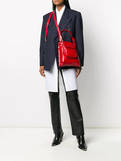 Junya Watanabe studded faux leather crossbody bag outlook