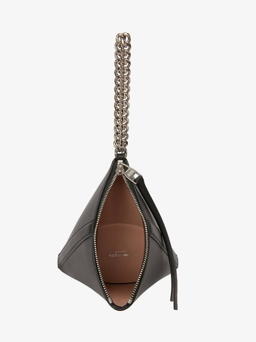 The Curve Pouch in Black - 5