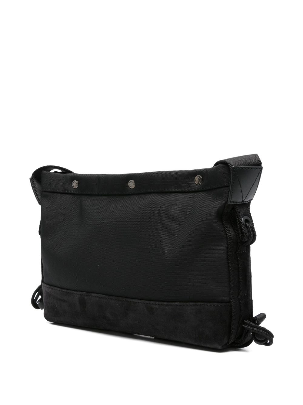 logo-plaque messenger bag - 3