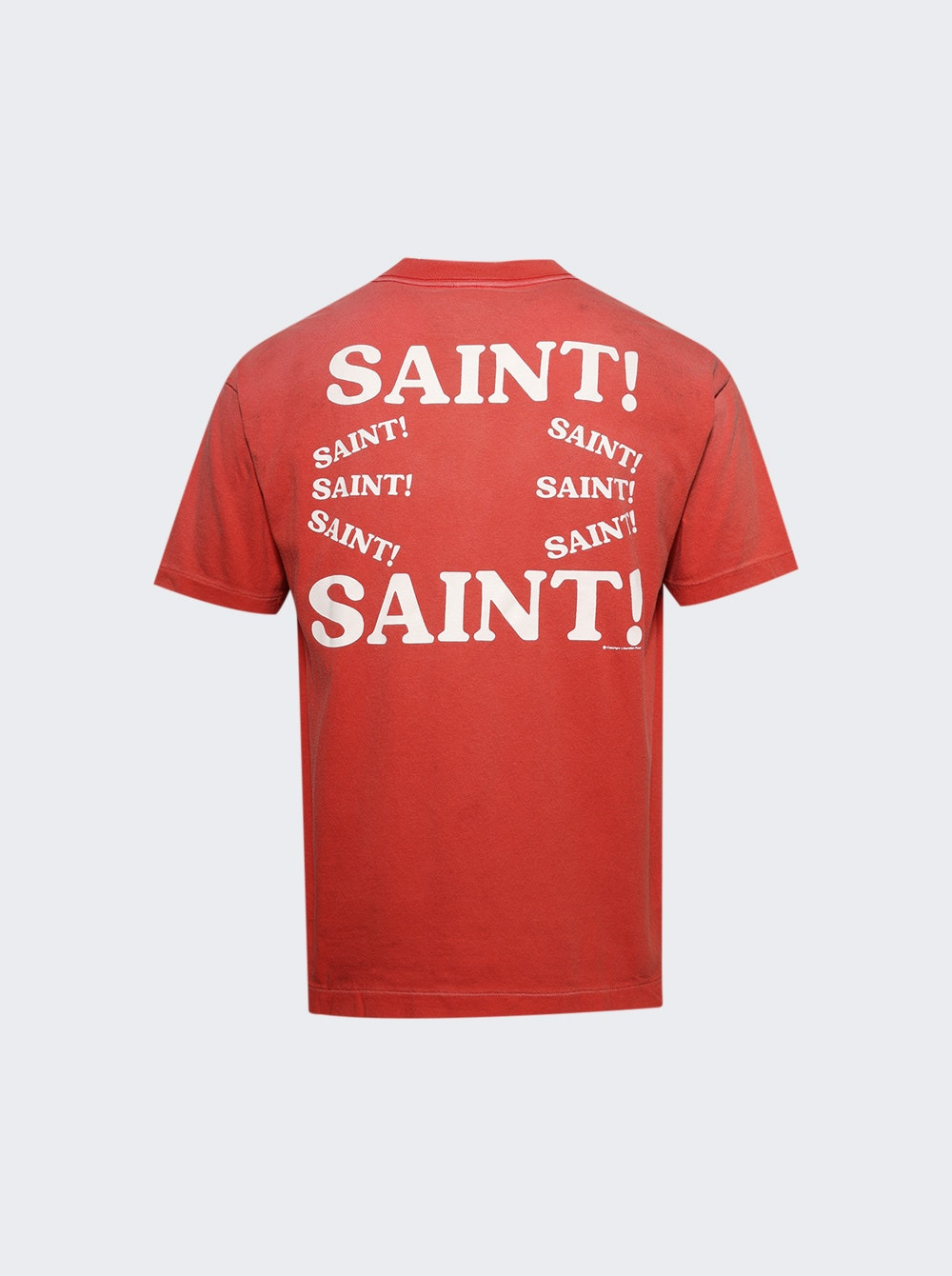 Saint Short Sleeve Tee Red - 5
