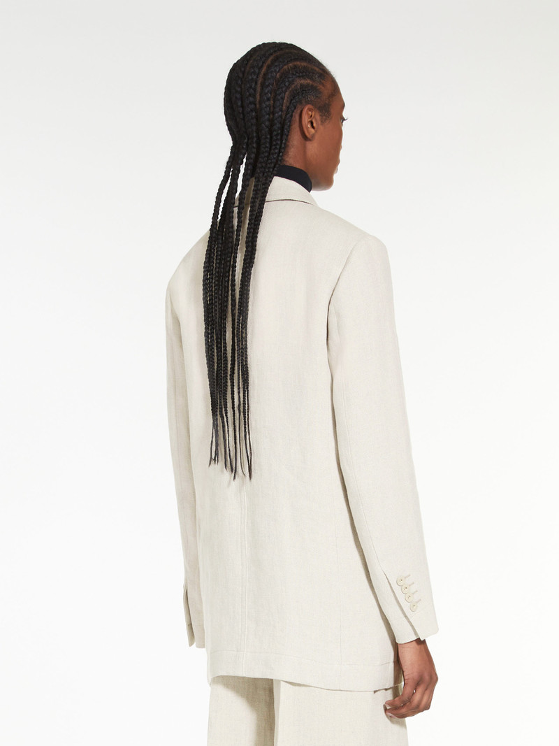 ADELCHI Oversized linen jacket 4