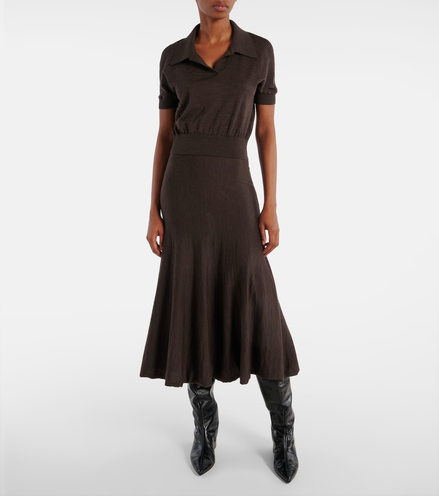 Morgane wool-blend polo shirt - 2