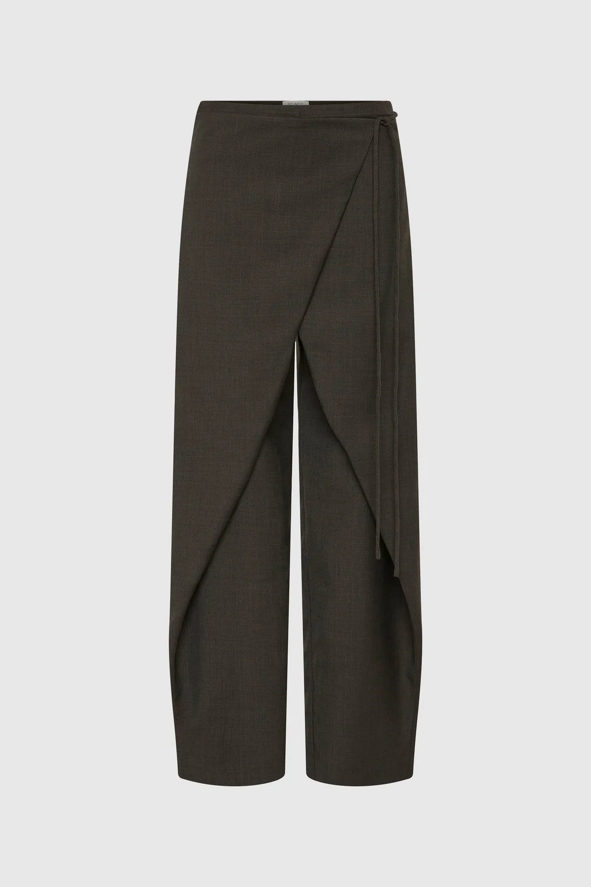 Wrap Rouleau Pants - Umber - 1