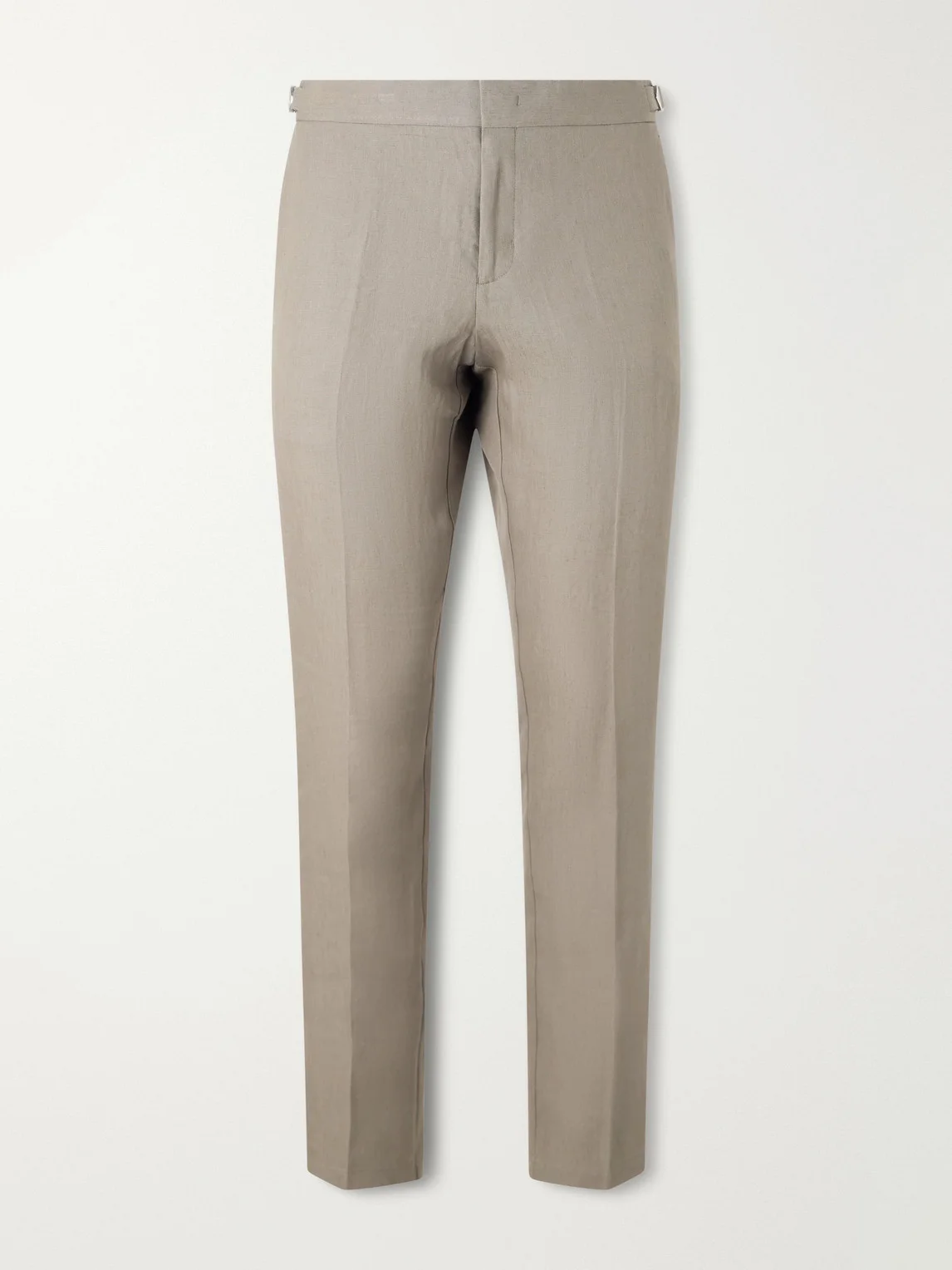 Griffon Straight-Leg Linen Trousers - 1