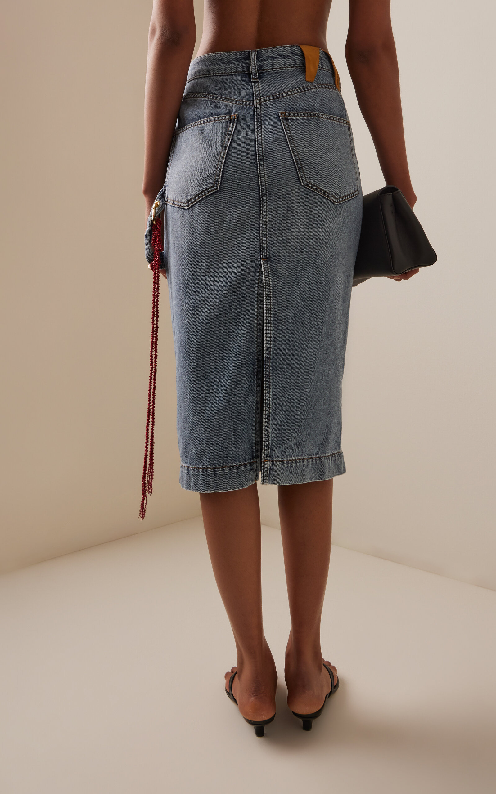 Denim Skirt medium wash - 5