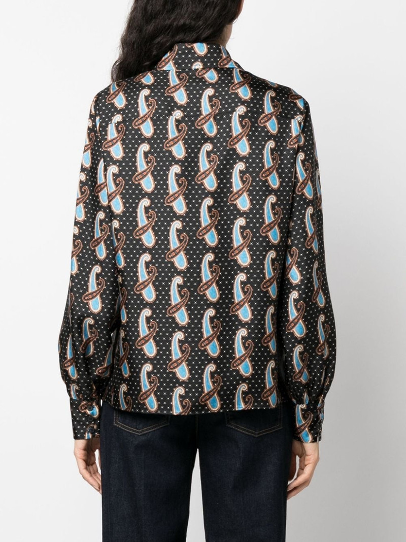 paisley-print silk shirt 4