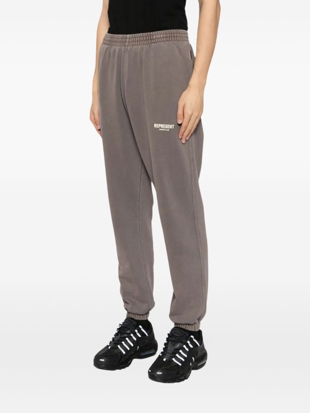 cotton track pants - 3