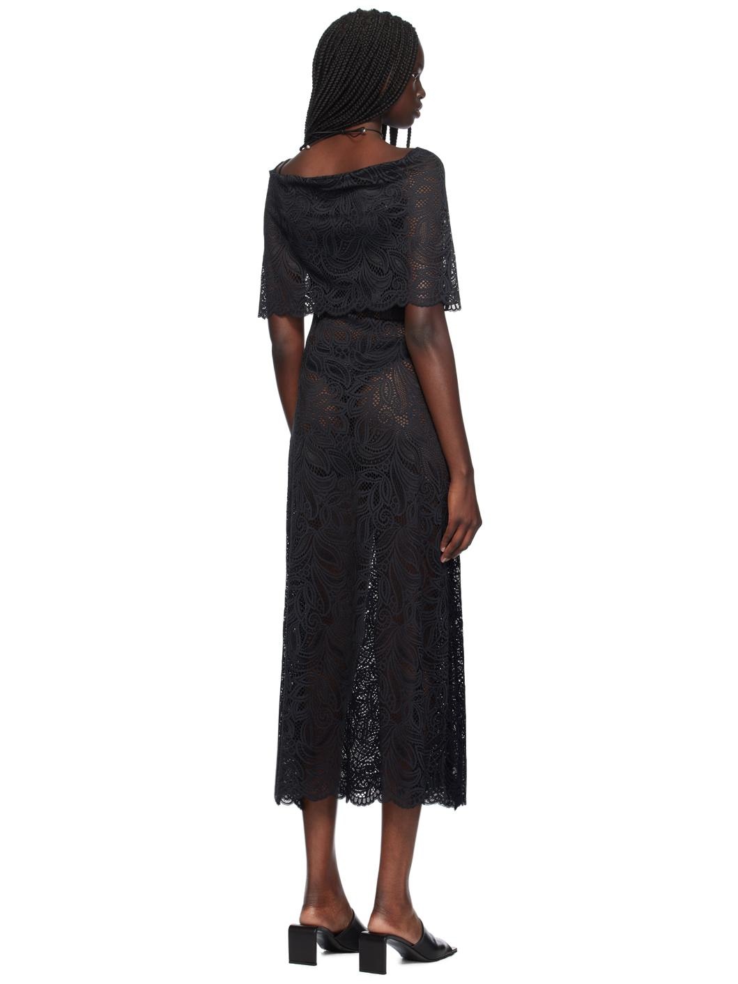 Black Lotta Maxi Dress - 3