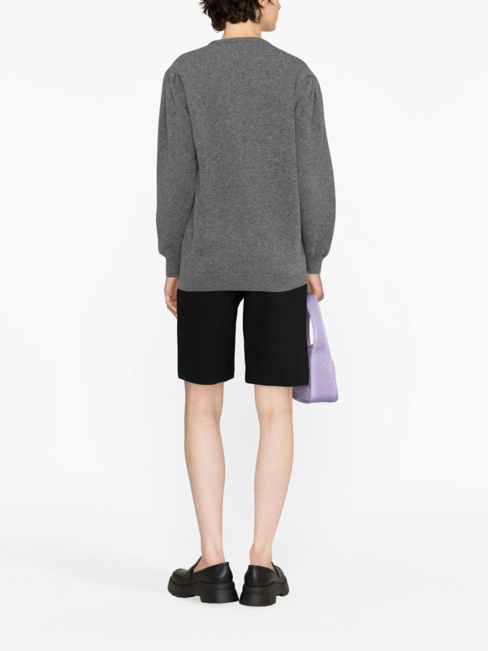 intarsia-patterned wool jumper - 3