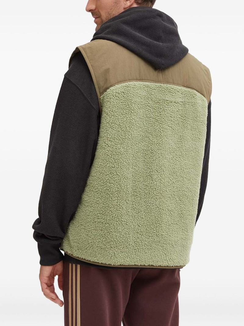 fleece-lined zip-up vest 4