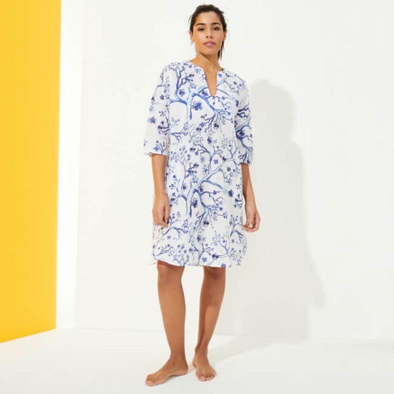 Women Cotton Cover-up Cherry Blossom 3