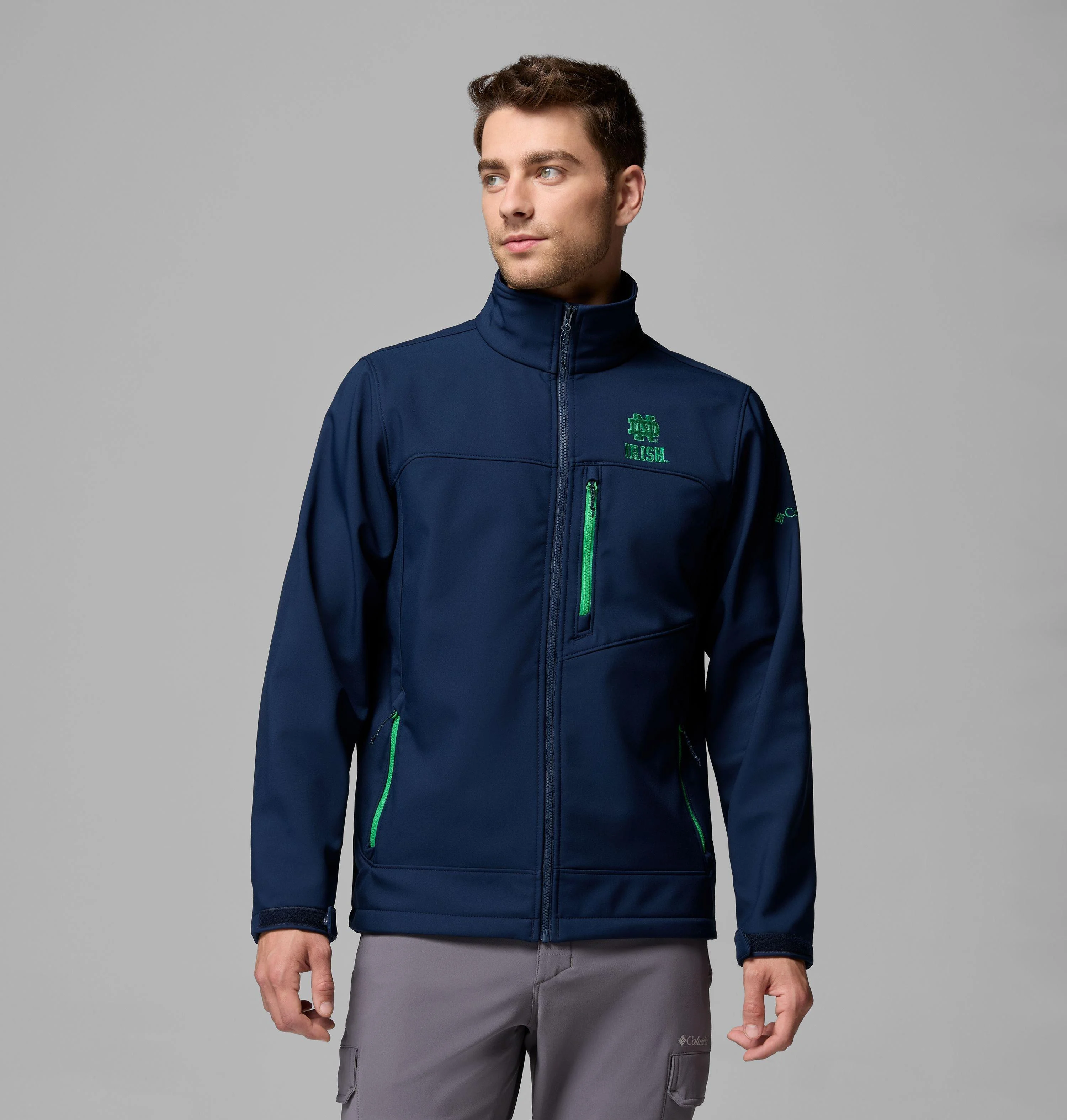 Men's Collegiate Ascender III Softshell - Notre Dame - 1