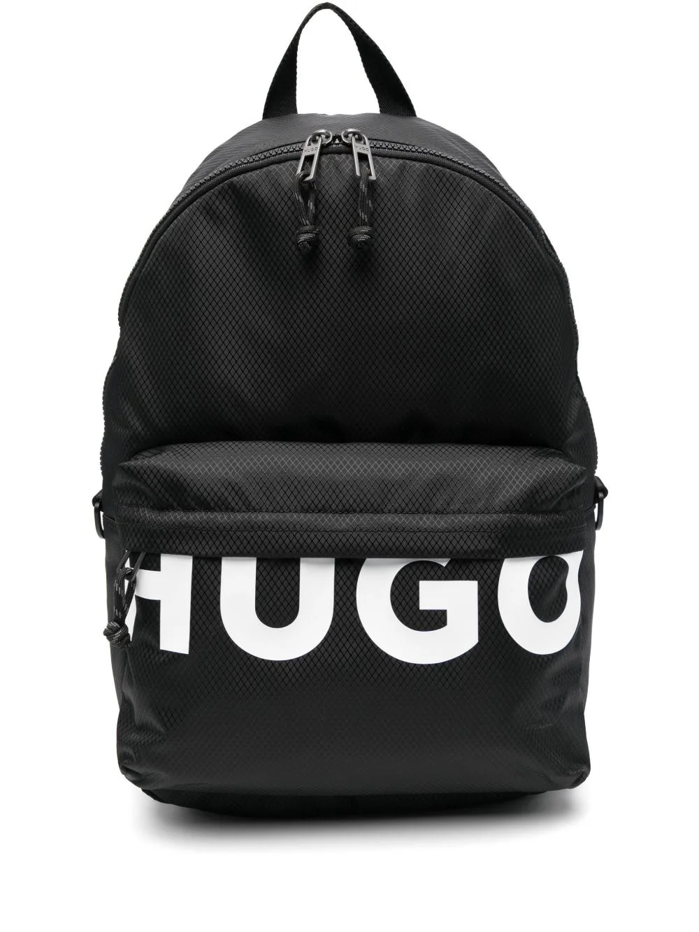 logo-print backpack - 1
