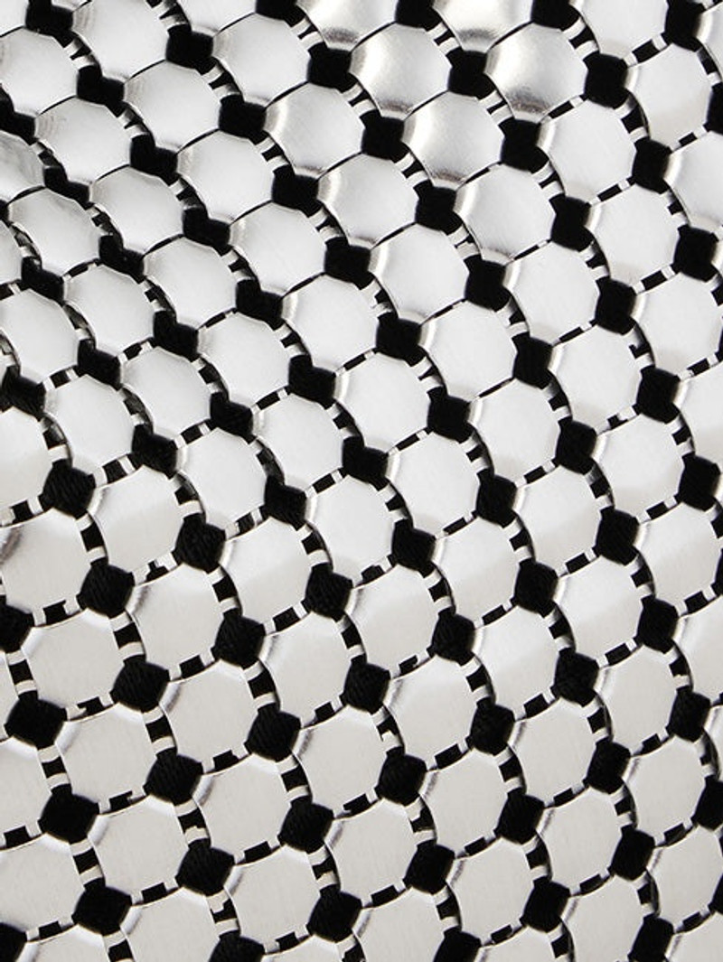 MINI SILVER PIXEL BAG 4