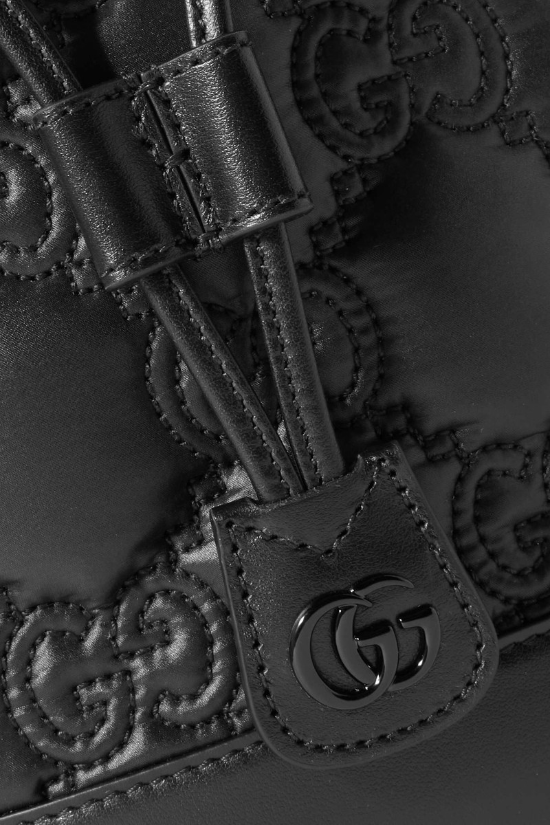 GG Matelassé leather bucket bag 4