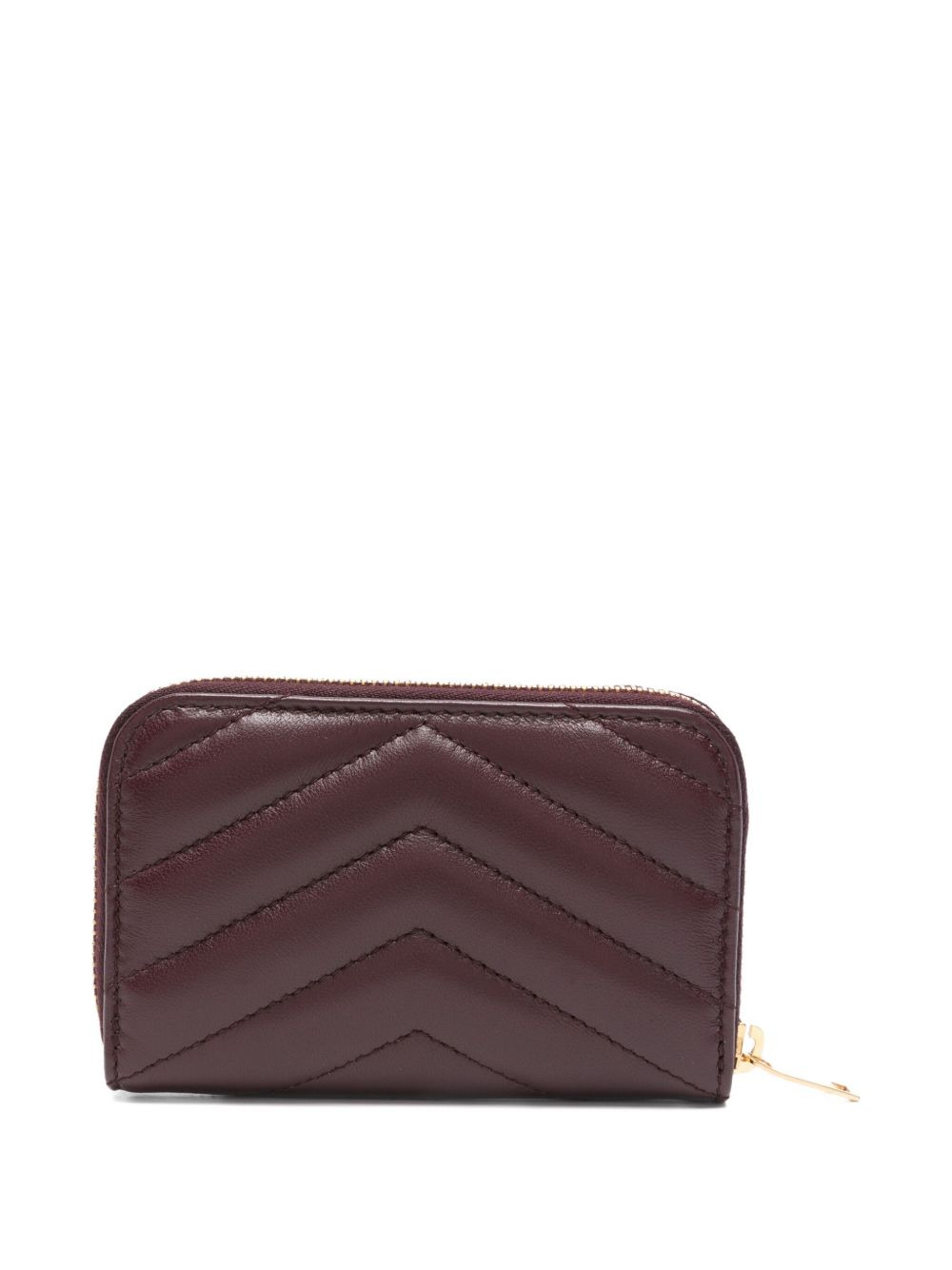 quilted logo-plaque wallet - 2