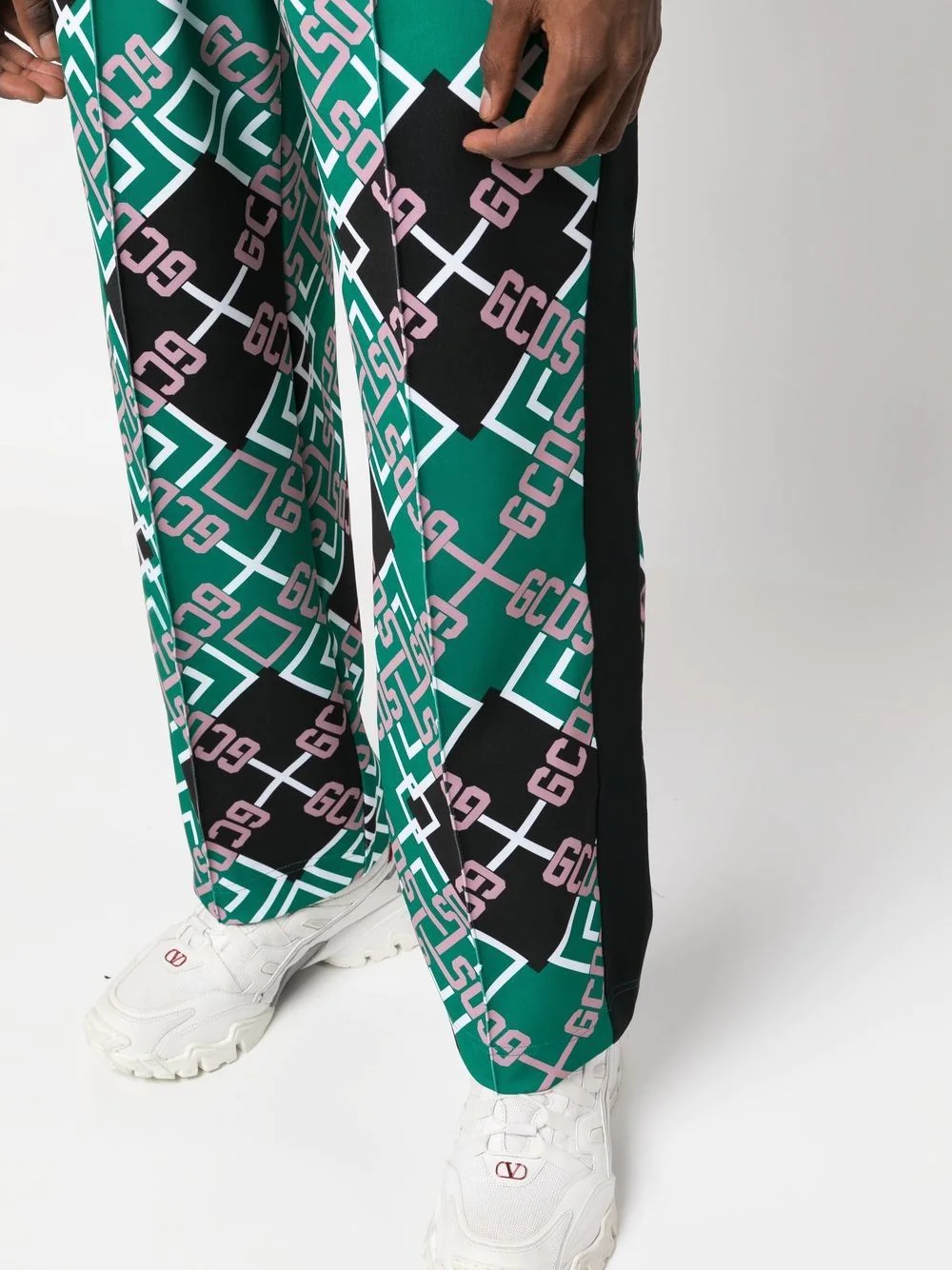 logo-print straight-leg track pants - 5