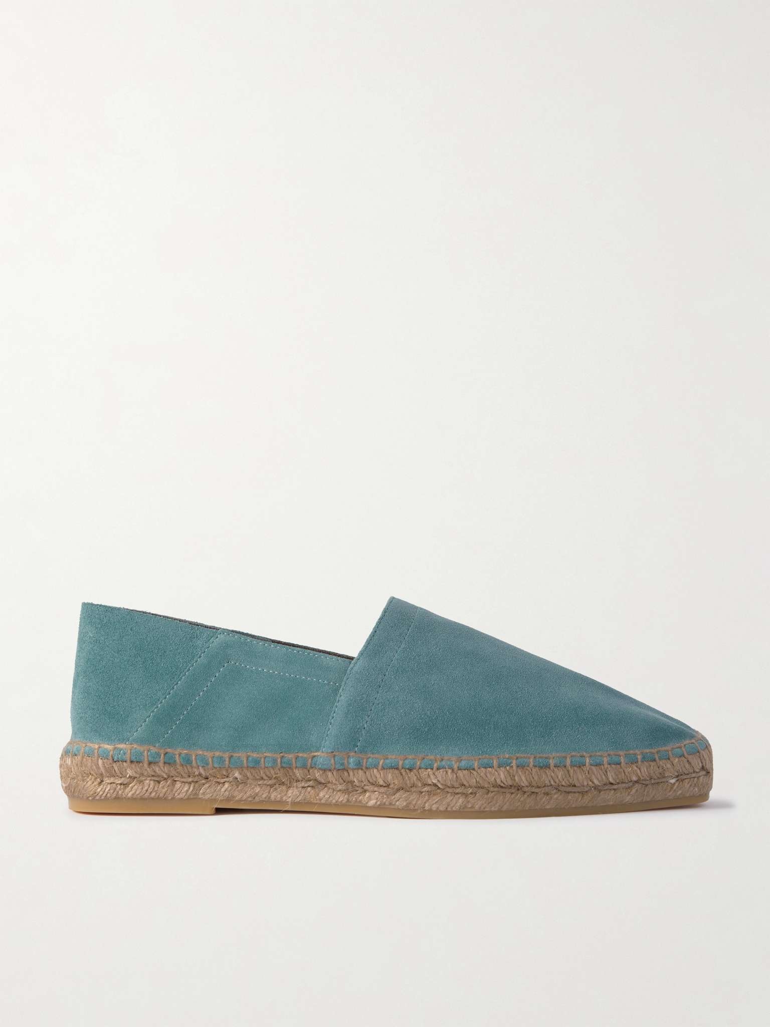 Barnes Collapsible-Heel Suede Espadrilles - 1