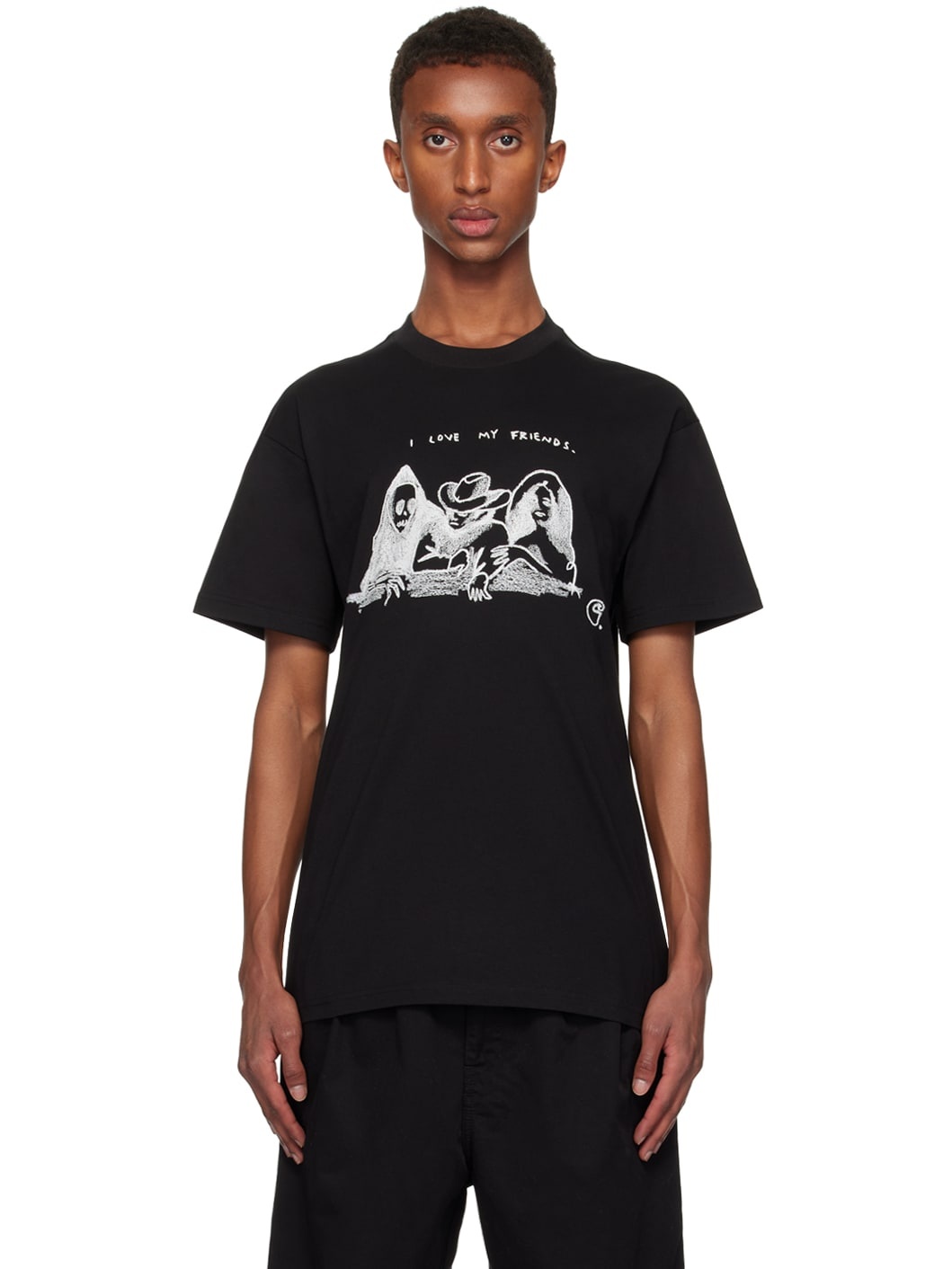 Black Pepe 'Friends' T-shirt - 1
