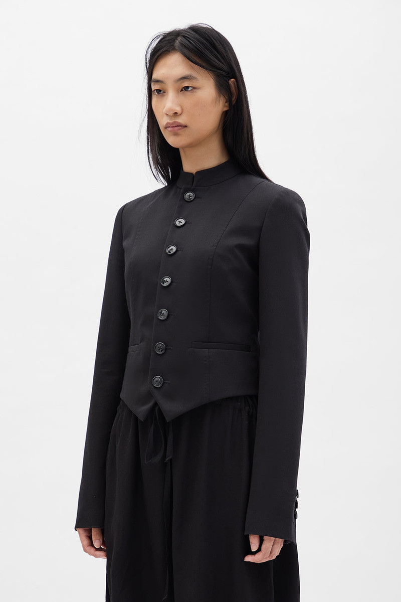 Ann Demeulemeester Bab  Stand Collar Blouson outlook