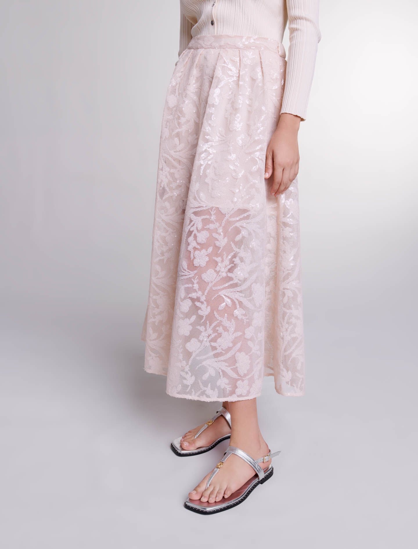 Sequin maxi skirt - 6