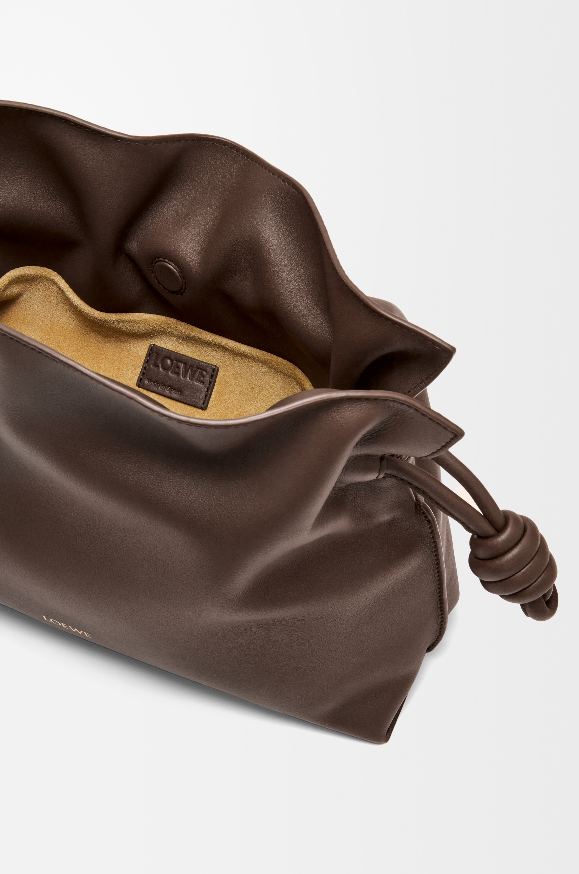 Flamenco clutch in nappa calfskin - 7