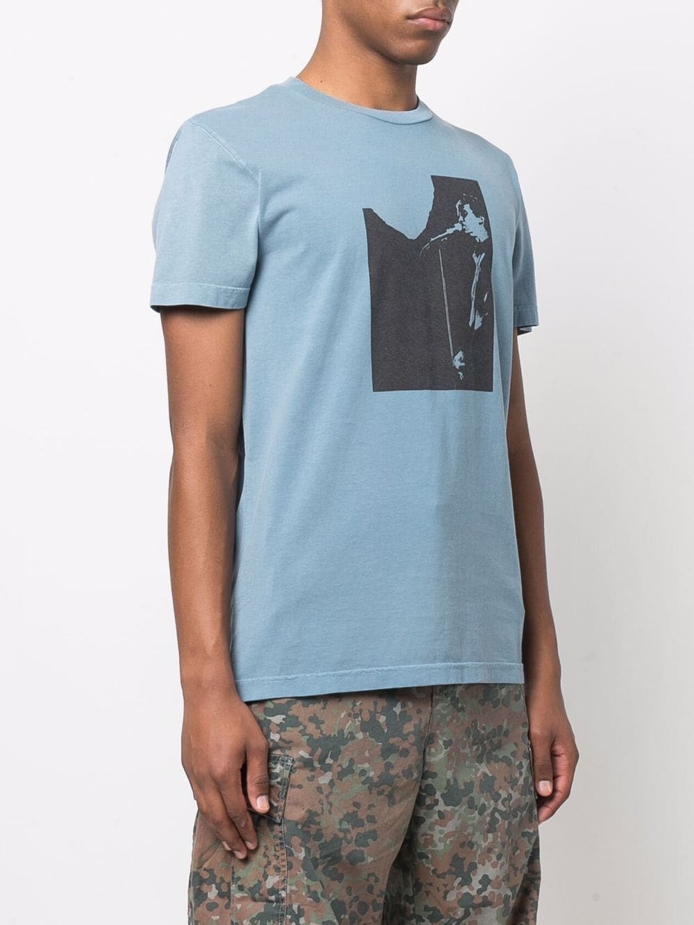 photograph-print cotton T-shirt - 4