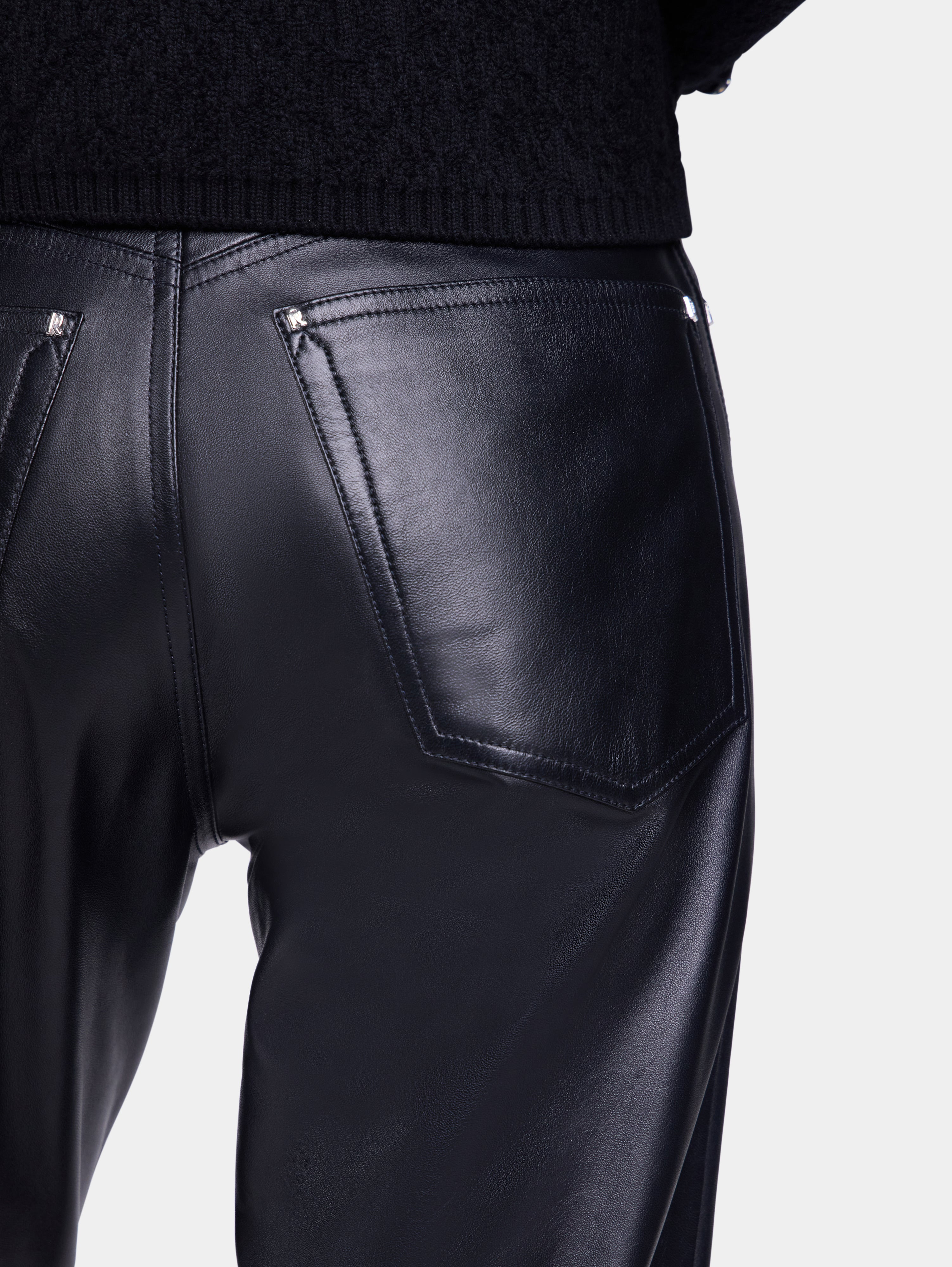 TROUSERS IN LEATHER - 4