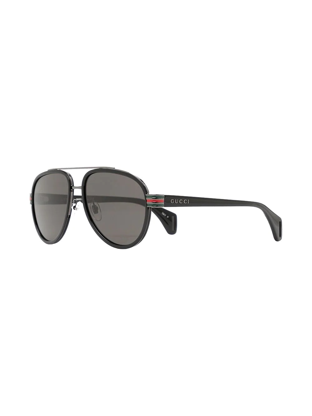 tinted pilot-frame sunglasses - 2