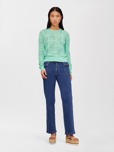 See by Chloé FLARED DENIM PANTS outlook