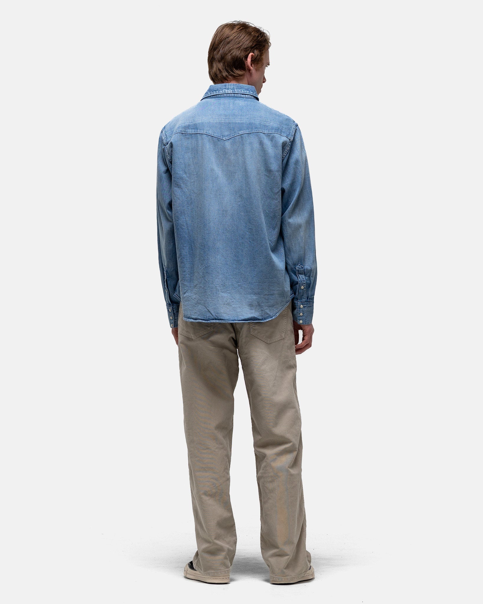 Social Sculpture Shirt DMGD Lt Indigo - 3