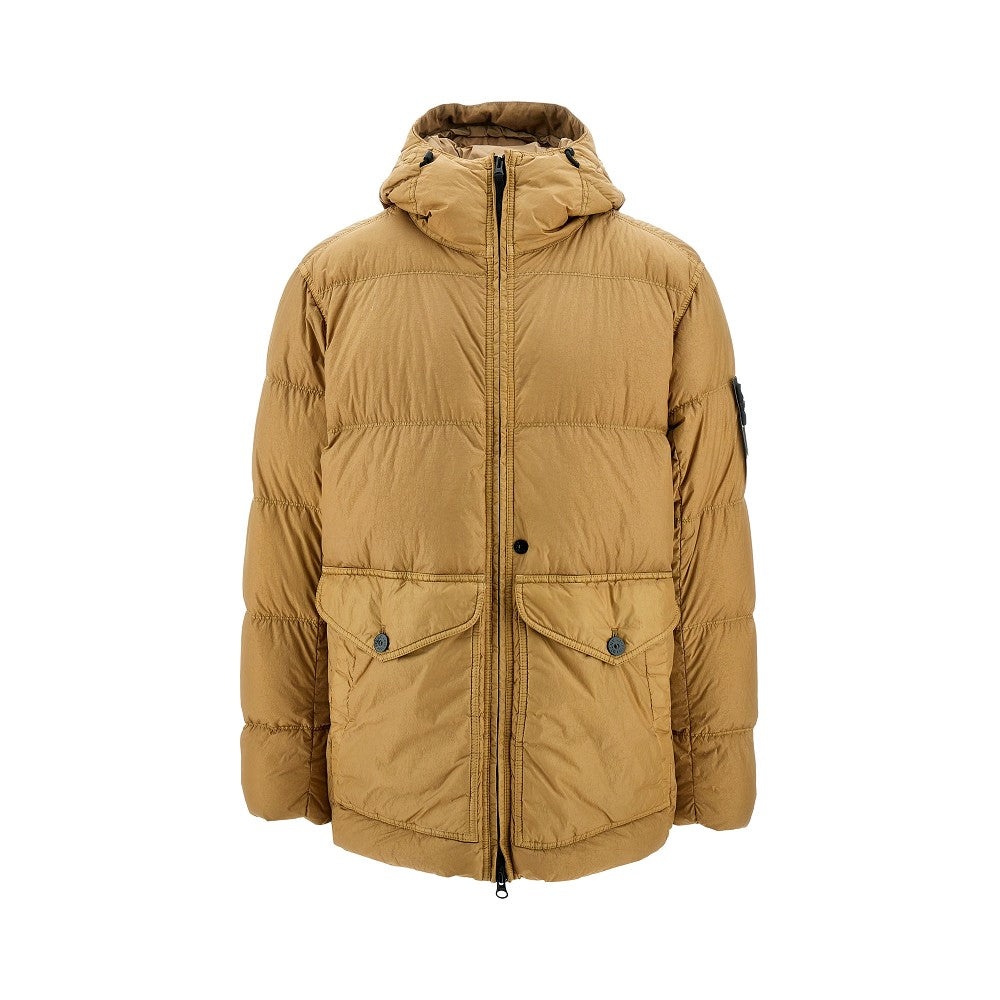 GARMENT DYED CRINKLE REPS R-NY DOWN JACKET - 1