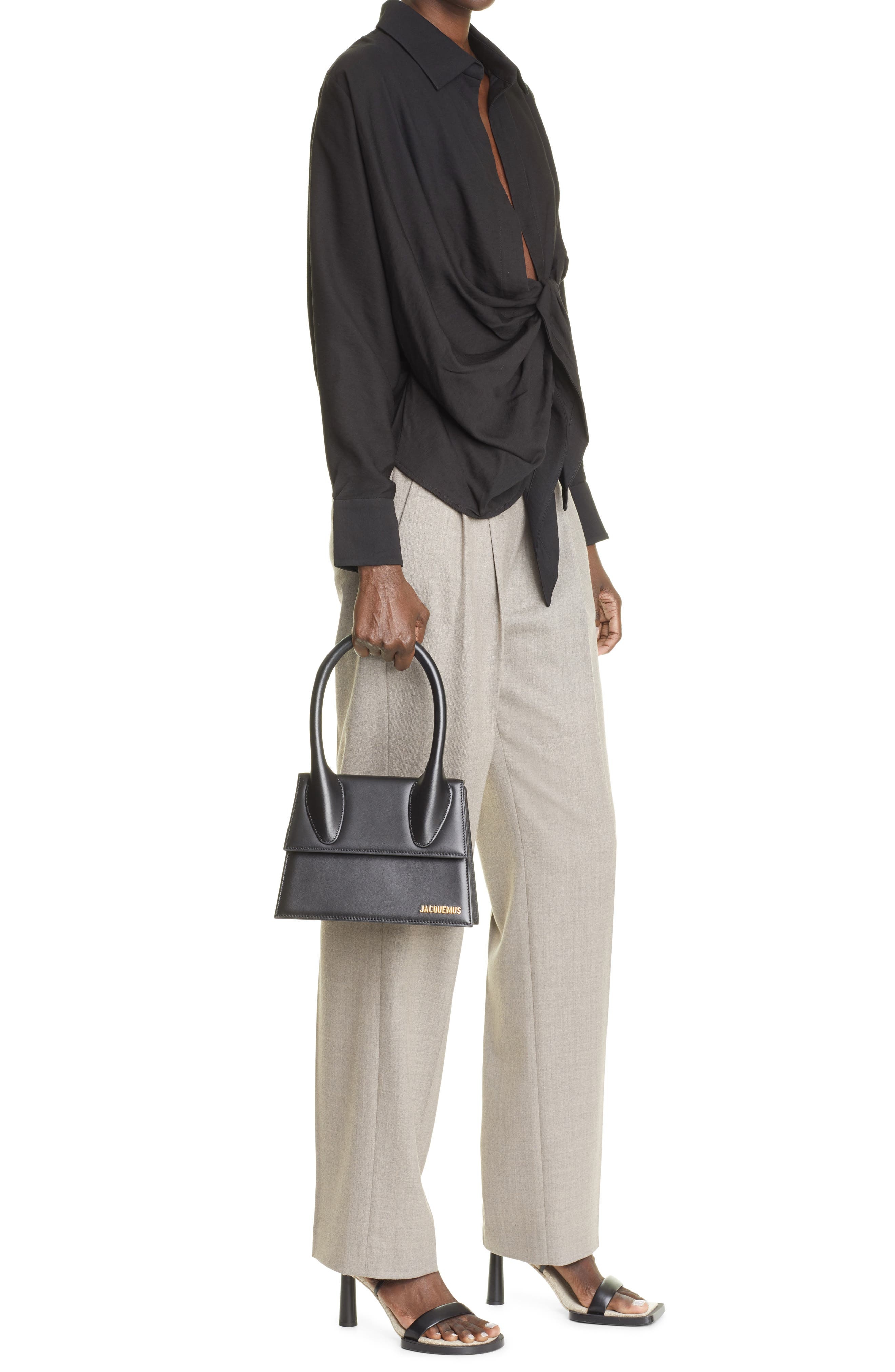 Le Grand Chiquito Leather Top Handle Crossbody Bag - 2