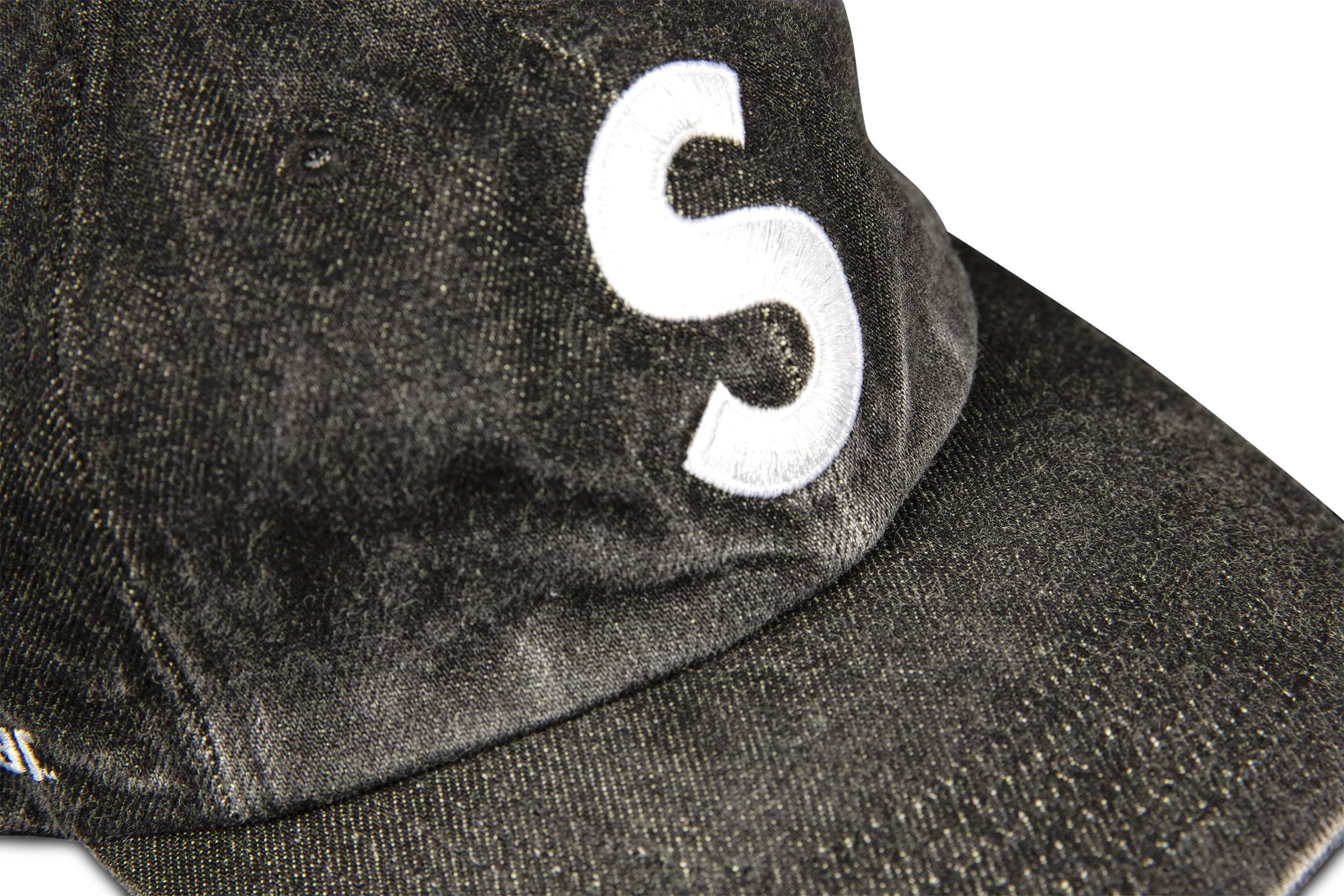 帽子 Supreme Kevlar Denim S Logo 6-Panel Supreme Kevlar Denim S Logo 6-Panel Black - SS22 - US