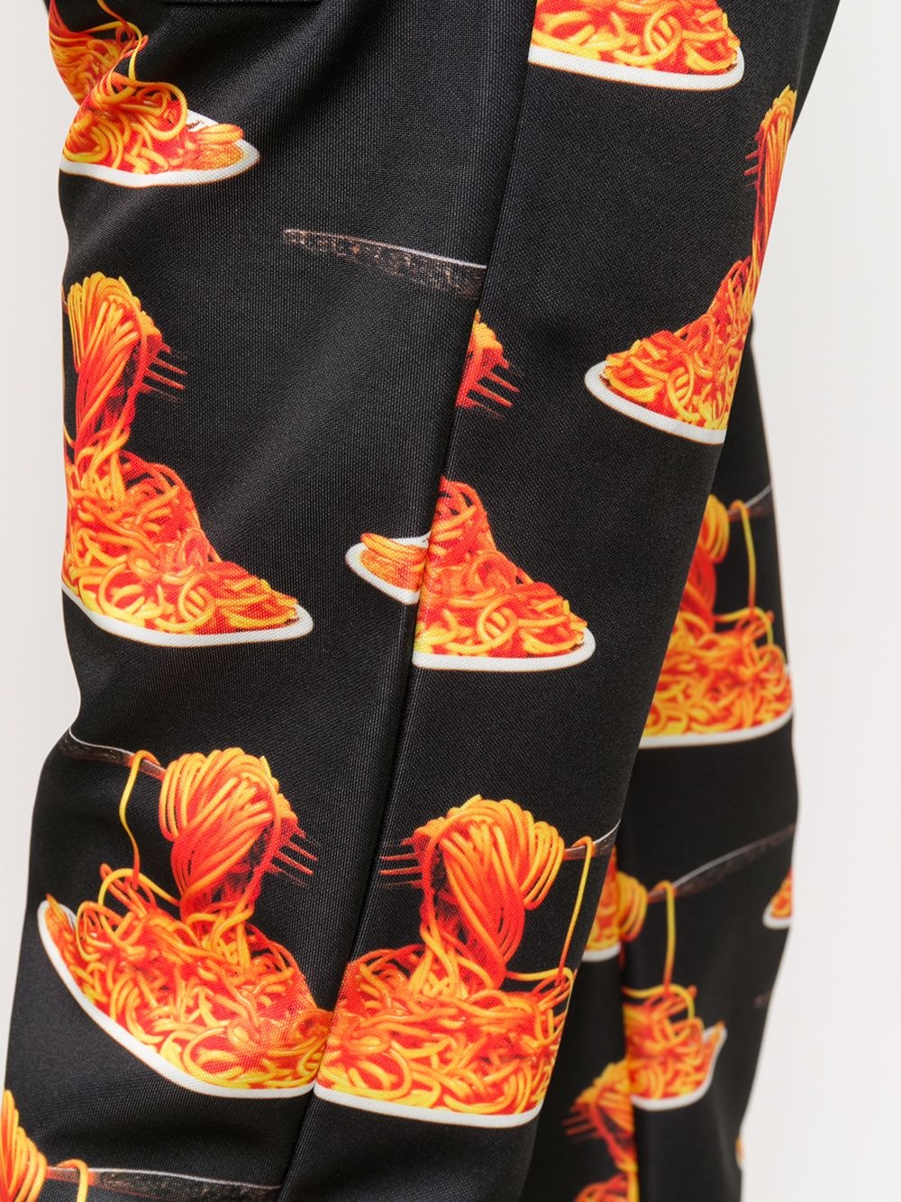 spaghetti print joggers - 5