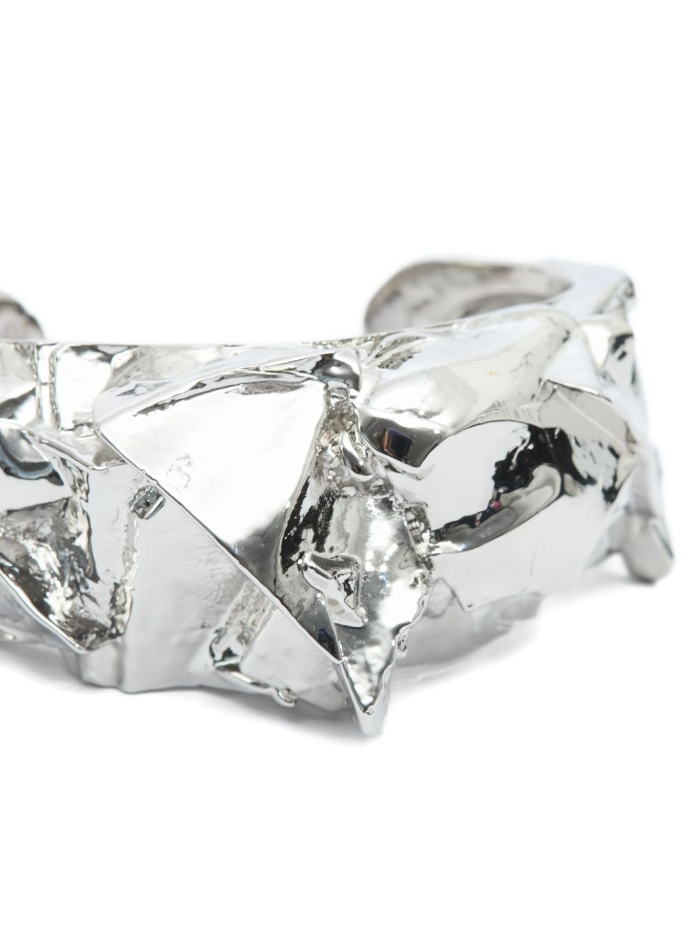 polished-finish cuff bracelet - 3